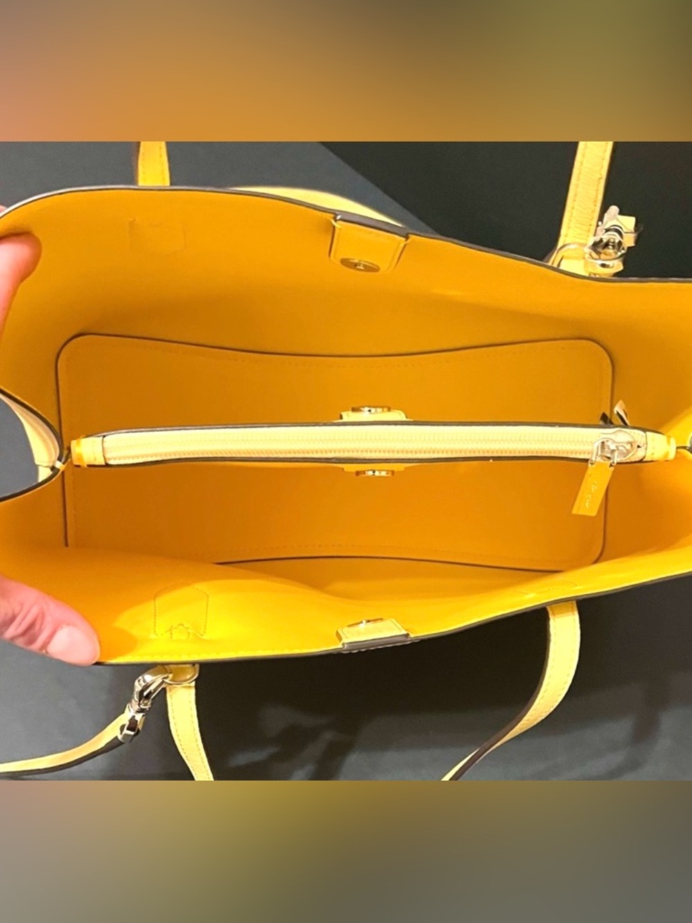 Kate Spade Harper Satchel in Butter Yellow - NWOT - Picture 4 of 10